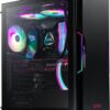 XPG STARKER Compact Mid-Tower ATX RGB Effect Efficient Air flow Tempered Glass PC Case - Image 2