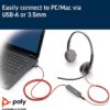 Plantronics Fone de ouvido Blackwire C3225 209747-2 - Image 5